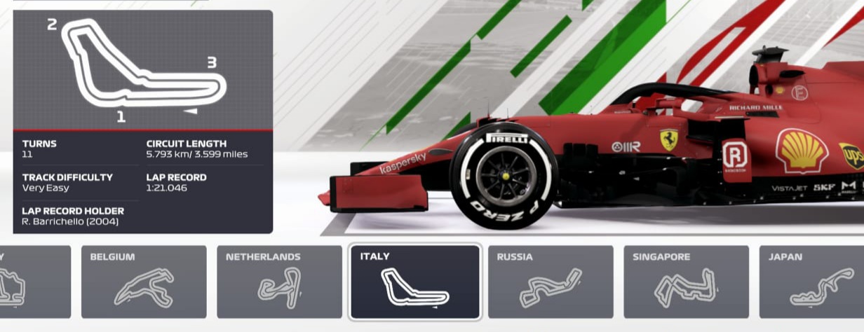 CSX F1 Championship 2021 - R12 - VC Itálie