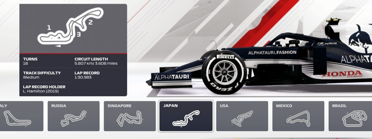 CSX F1 Championship 2021 - R19 - VC Japonska